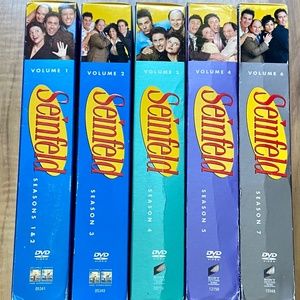 Seinfeld DVDS Seasons 1-5 & 7 Complete Sets